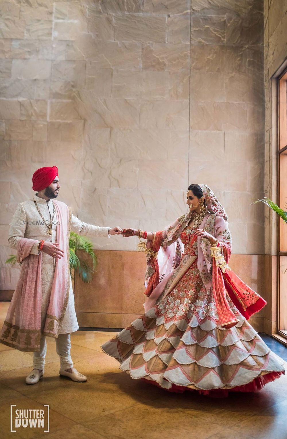 Photo of Offbeat bridal Anamika Khanna lehenga