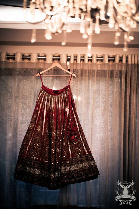 Red Bridal Lehenga Photo