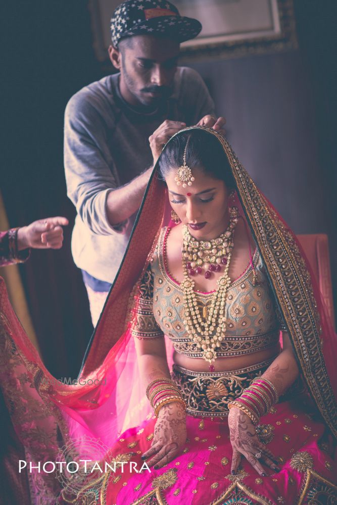 Photo of Bride getting ready