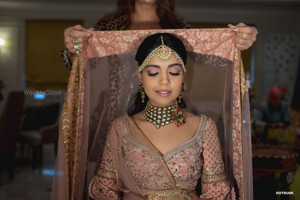 Photo of A bride gets ready for her big day