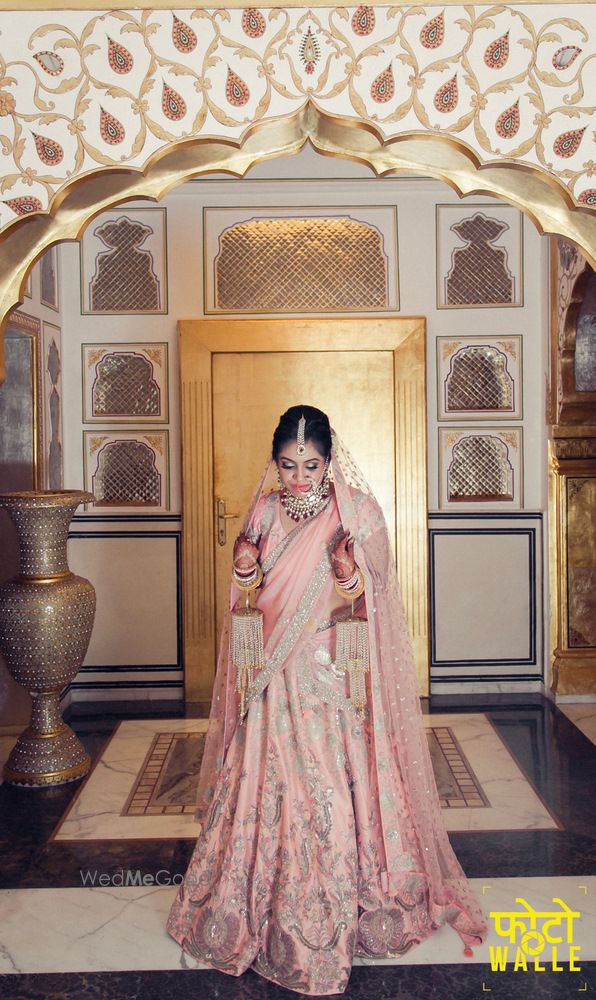 Photo of Soft pink lehenga