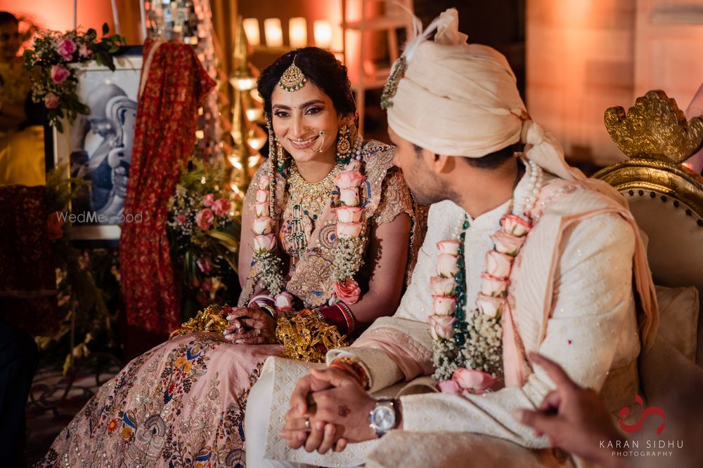 Photo of Cute couple shot during pheras