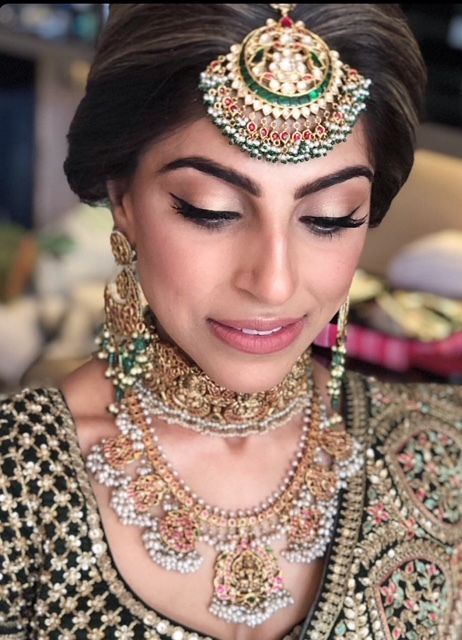 Photo of Unique bridal jewellery with antique finish