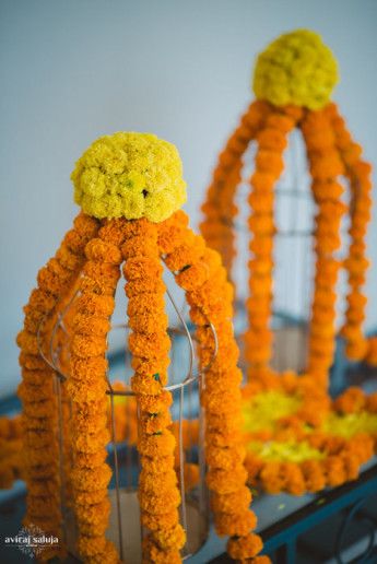 Photo of marigold flowers