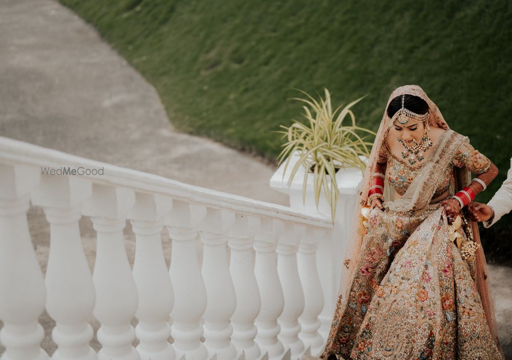 Photo of Unique bridal lehenga