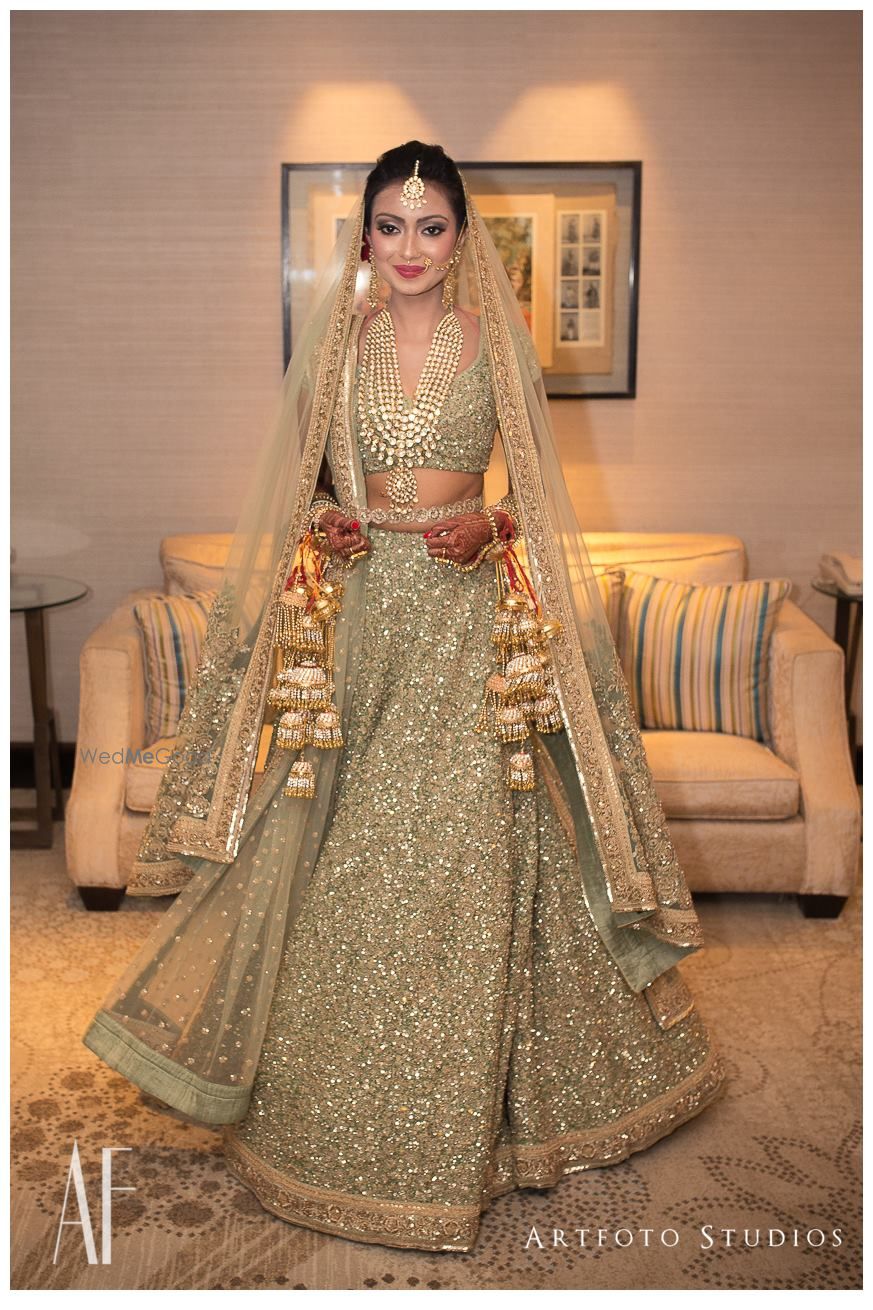 Photo of unusual lehenga colors