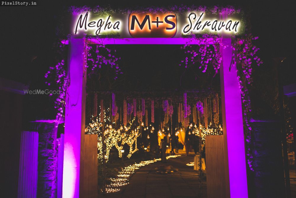 Wedding Decor Photo purple