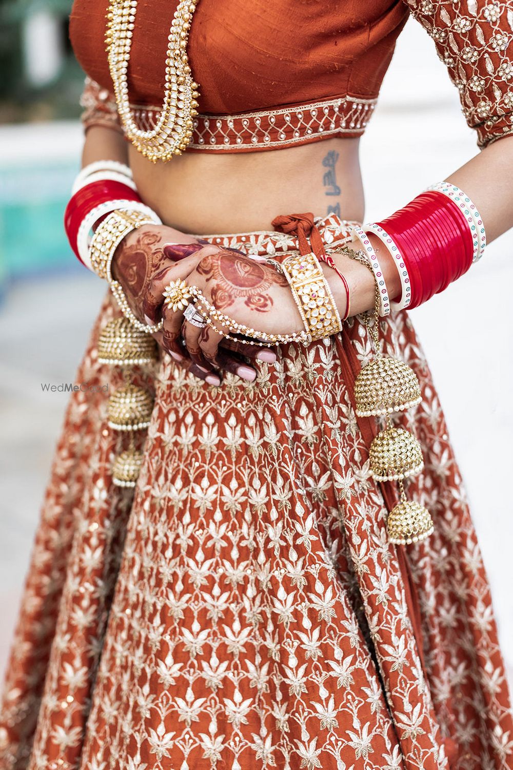 Photo of Bridal haathphool and unique kaleere