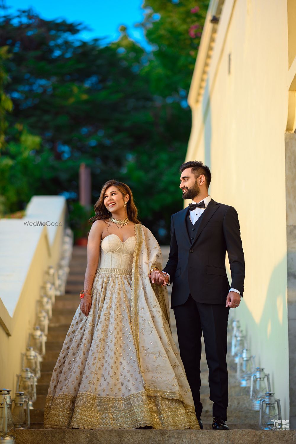 Photo of Candid couple shot on reception