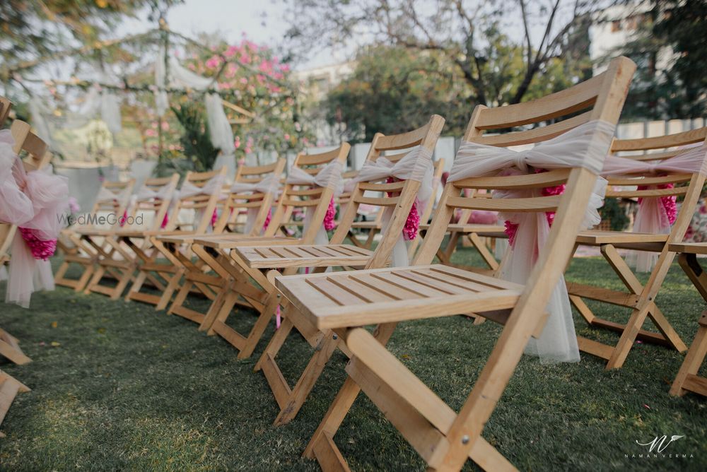 Photo of pretty simple chair decor idea with fabric