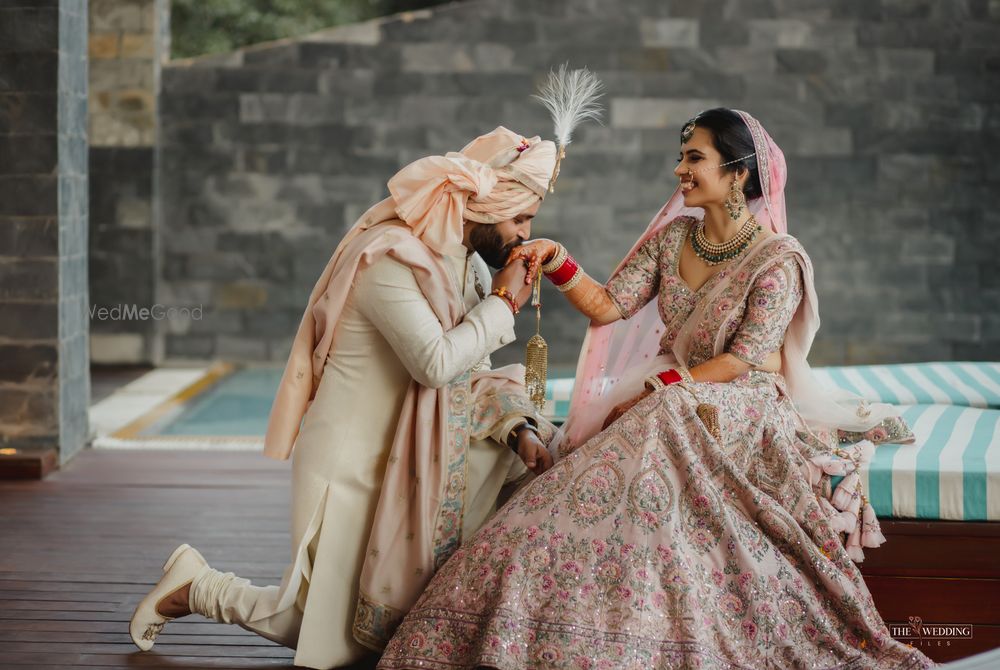 Photo of Romantic couple shot.