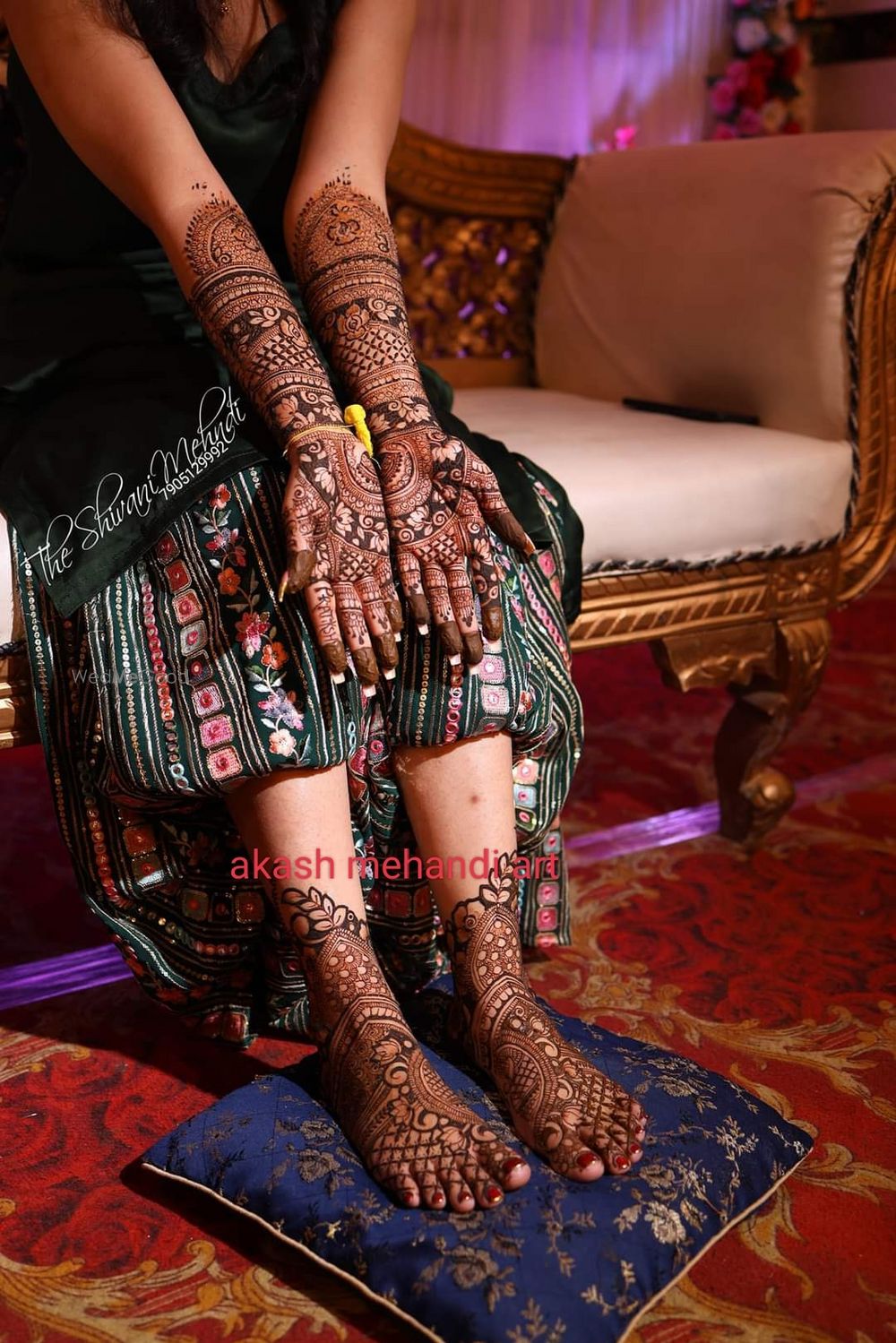 Photo By Akash Mehandi Art - Mehendi Artist