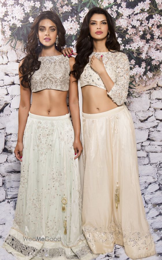 Photo of crop top lehenga