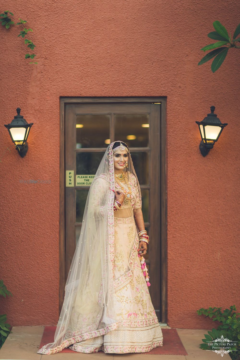 Photo of Offbeat pastel bridal lehenga