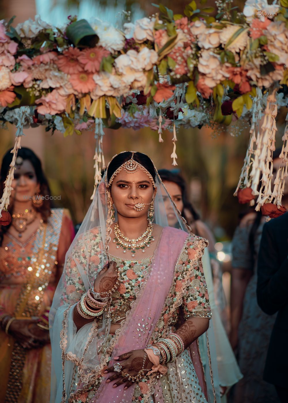 Photo of stunning bridal entry shot!