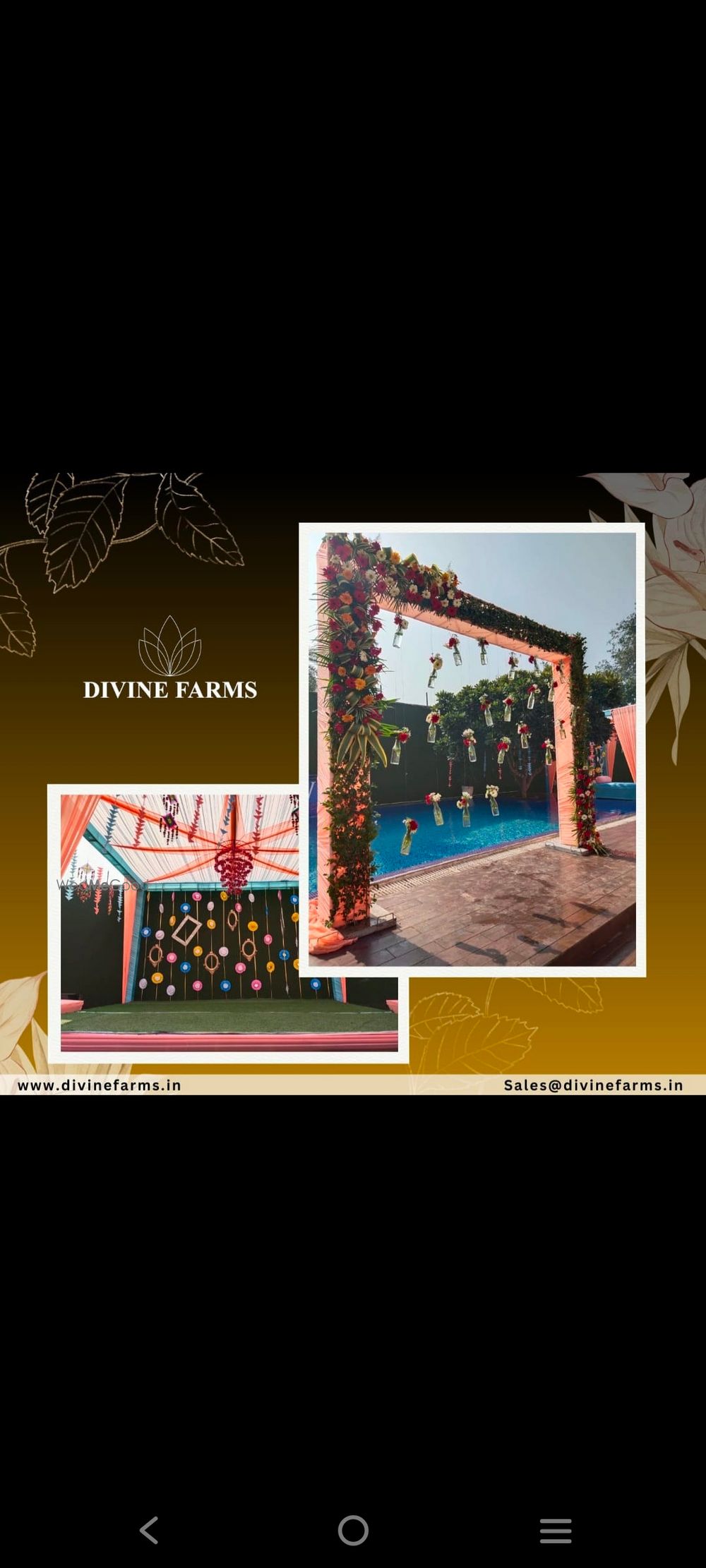 Photo By Divine Farms - Venues