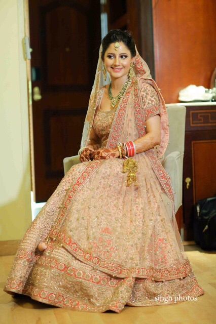 Photo of Peach Lehenga