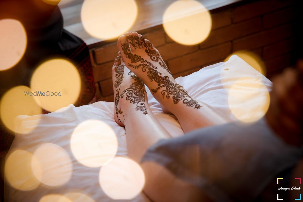 Photo of Mehendi with bokeh shot