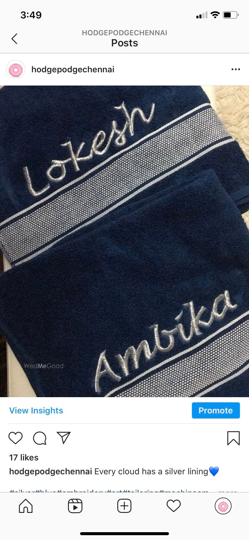 Photo From Customised towels ✨ - By Hodgepodge