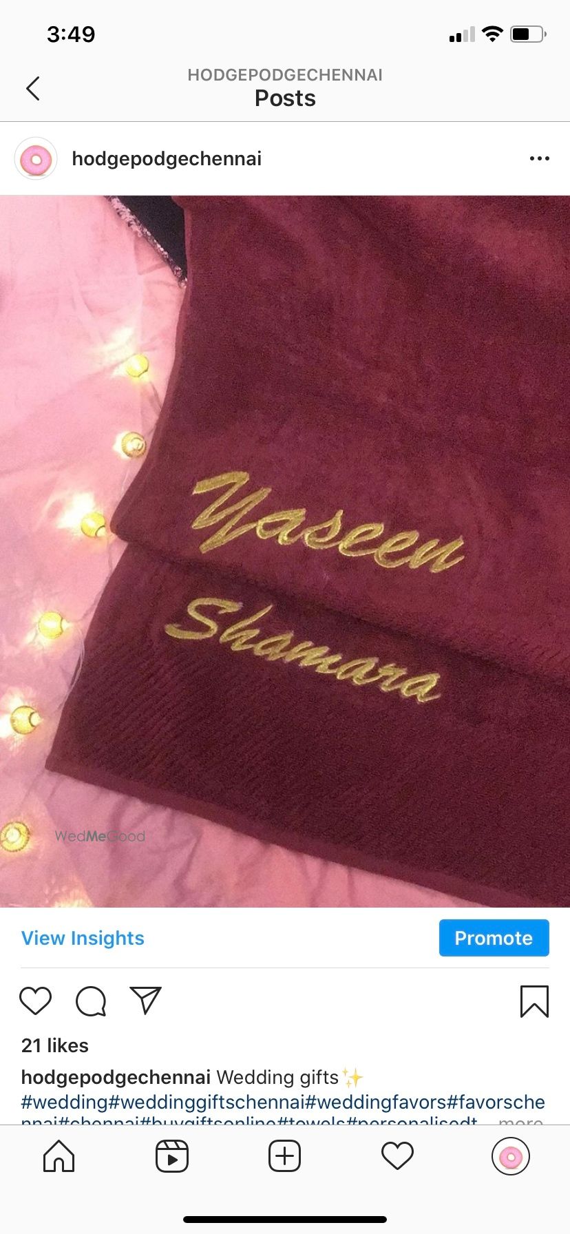 Photo From Customised towels ✨ - By Hodgepodge