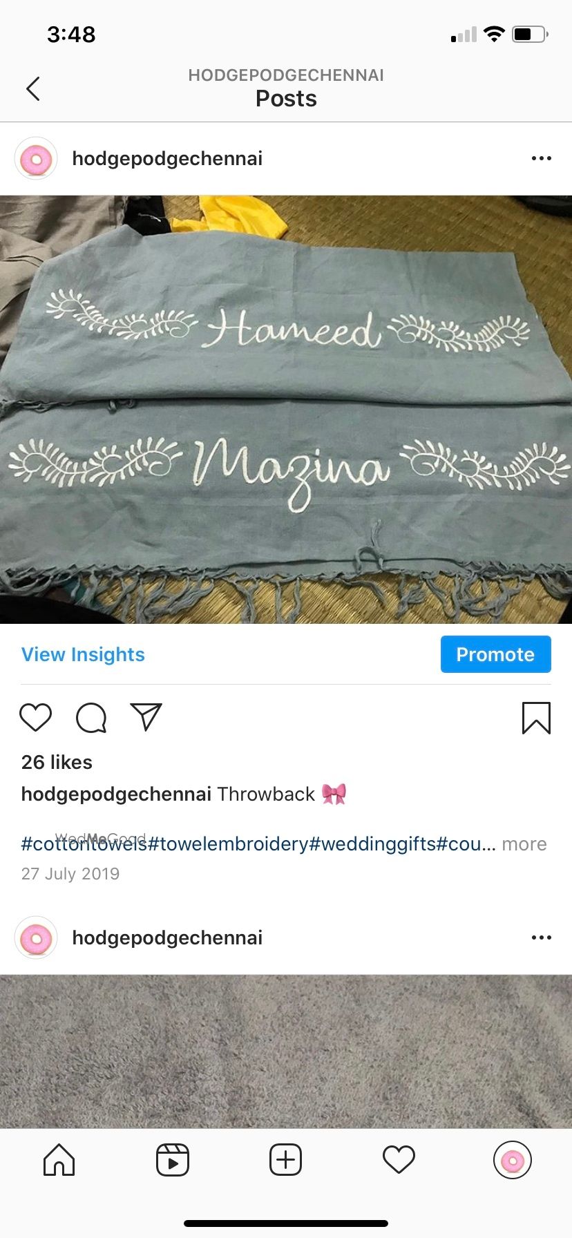 Photo From Customised towels ✨ - By Hodgepodge