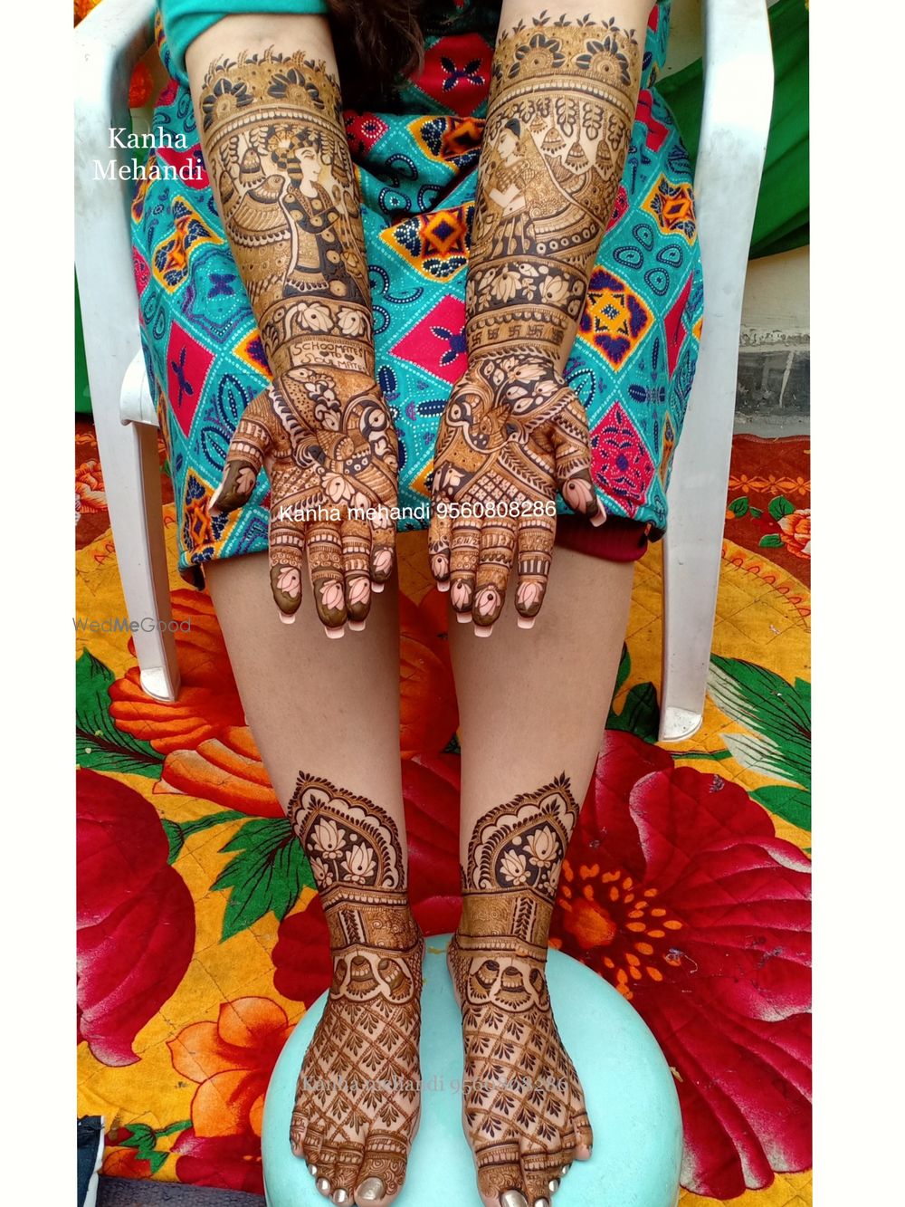 Photo From Bridal Mehandi - By Kanha Mehendi Art