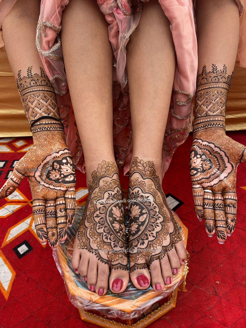 Photo From Bridal Mehandi - By Kanha Mehendi Art