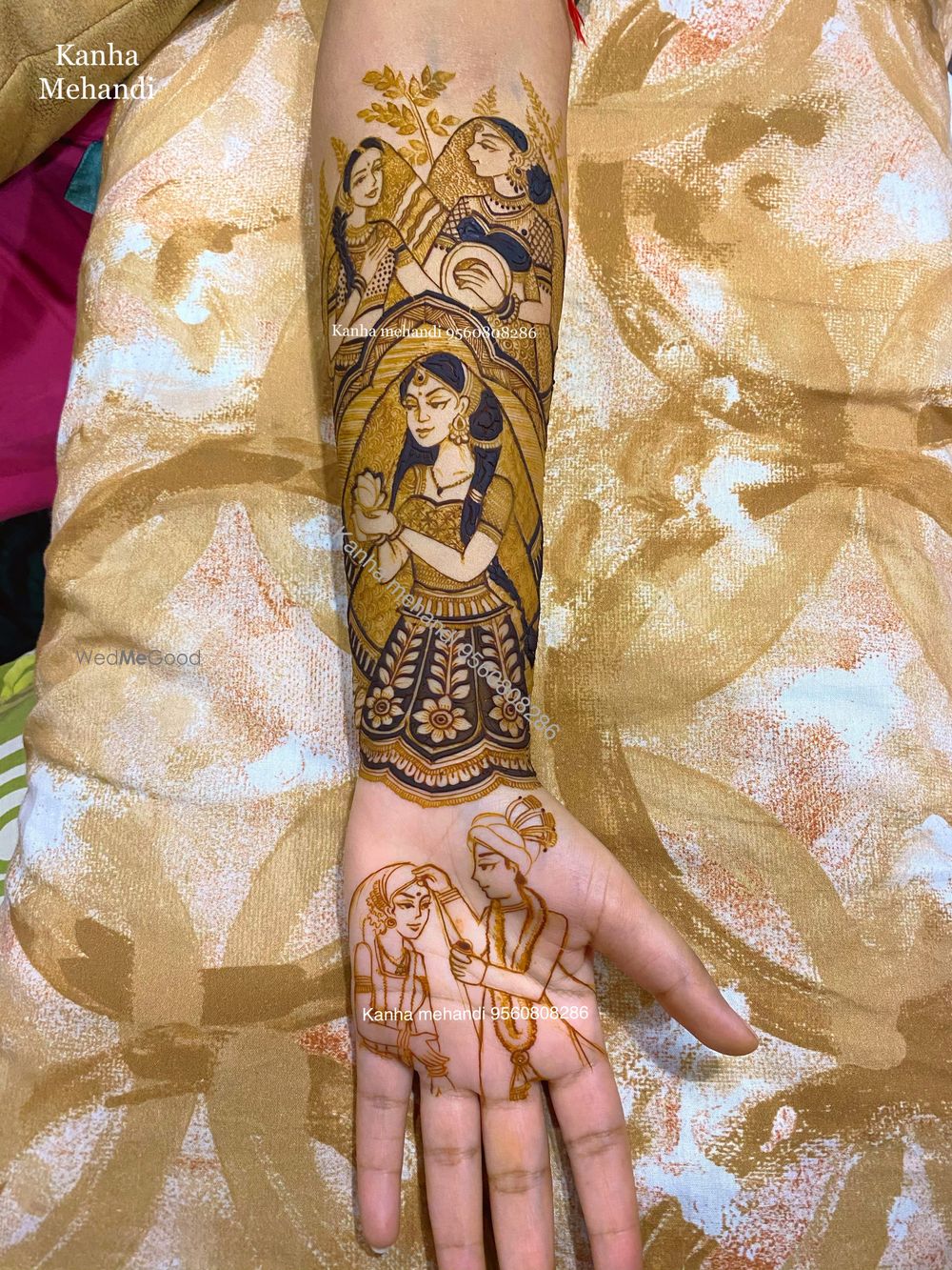 Photo From Bridal Mehandi - By Kanha Mehendi Art