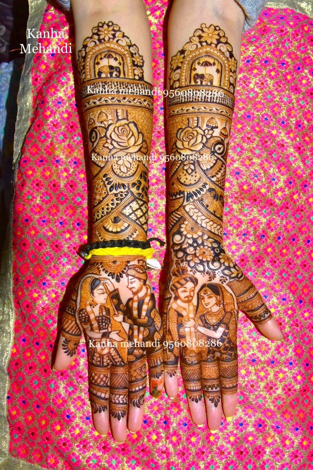 Photo From Bridal Mehandi - By Kanha Mehendi Art