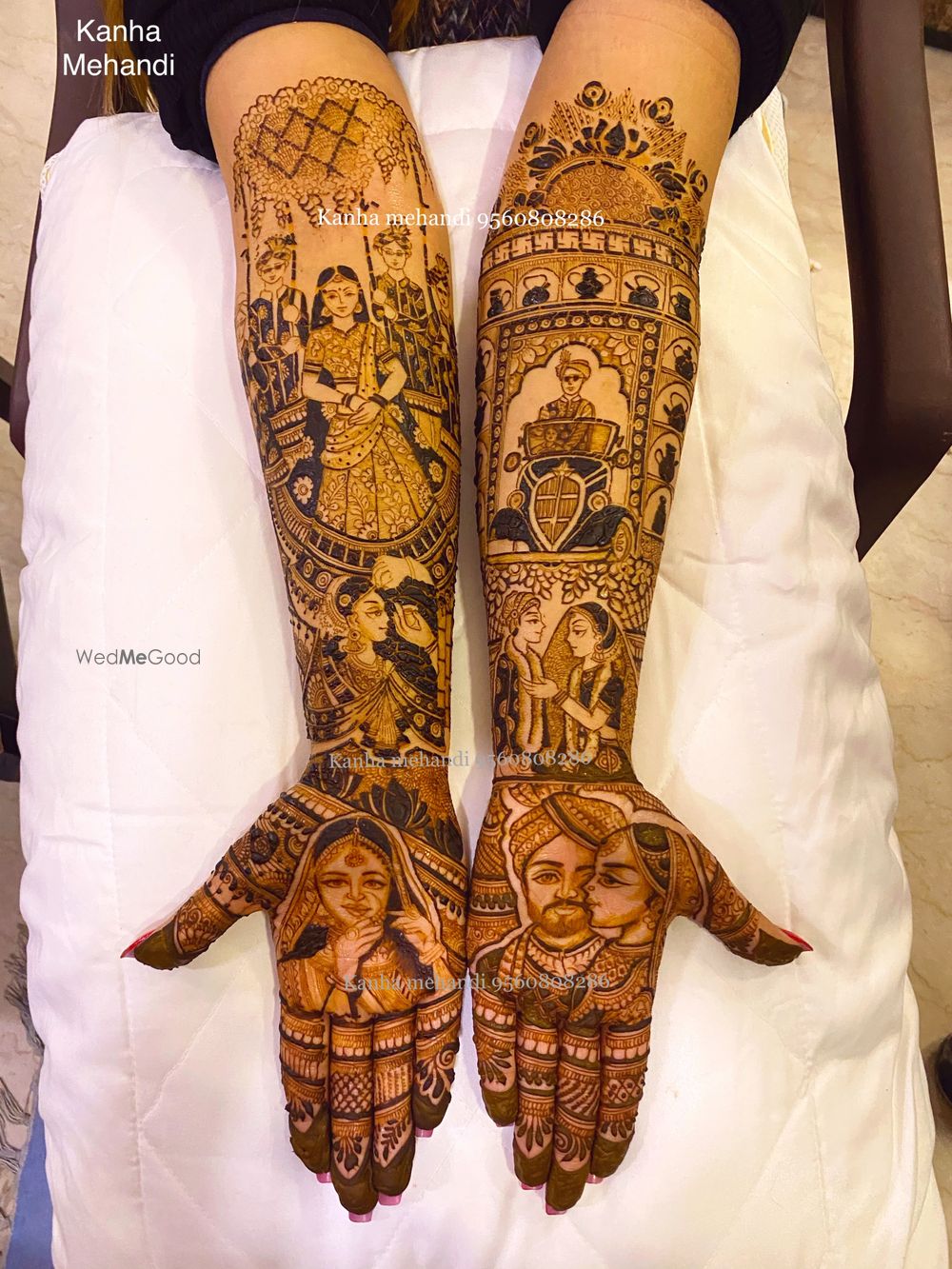 Photo From Bridal Mehandi - By Kanha Mehendi Art