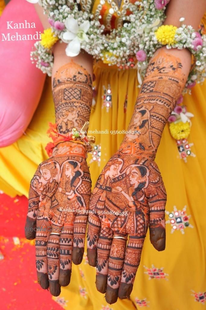 Photo From Bridal Mehandi - By Kanha Mehendi Art