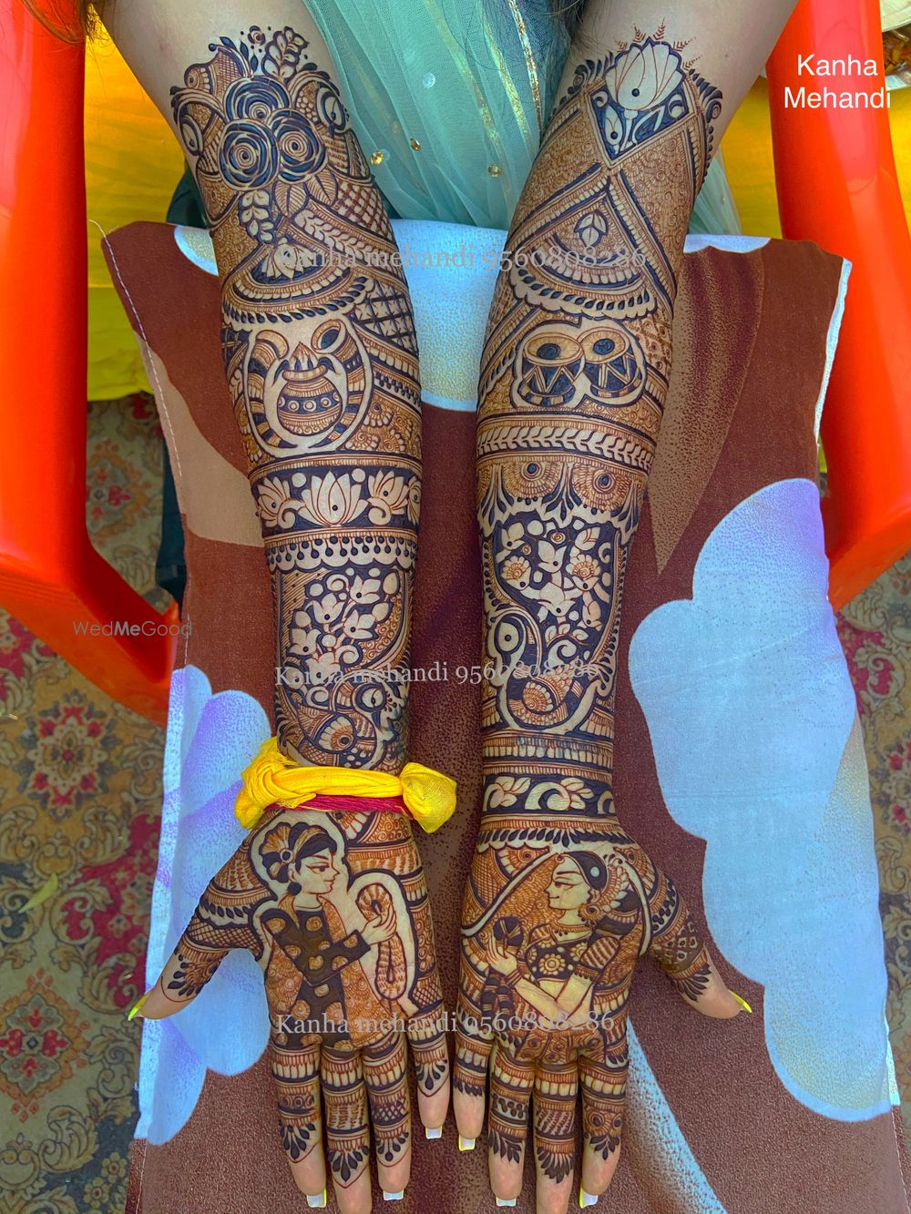 Photo From Bridal Mehandi - By Kanha Mehendi Art