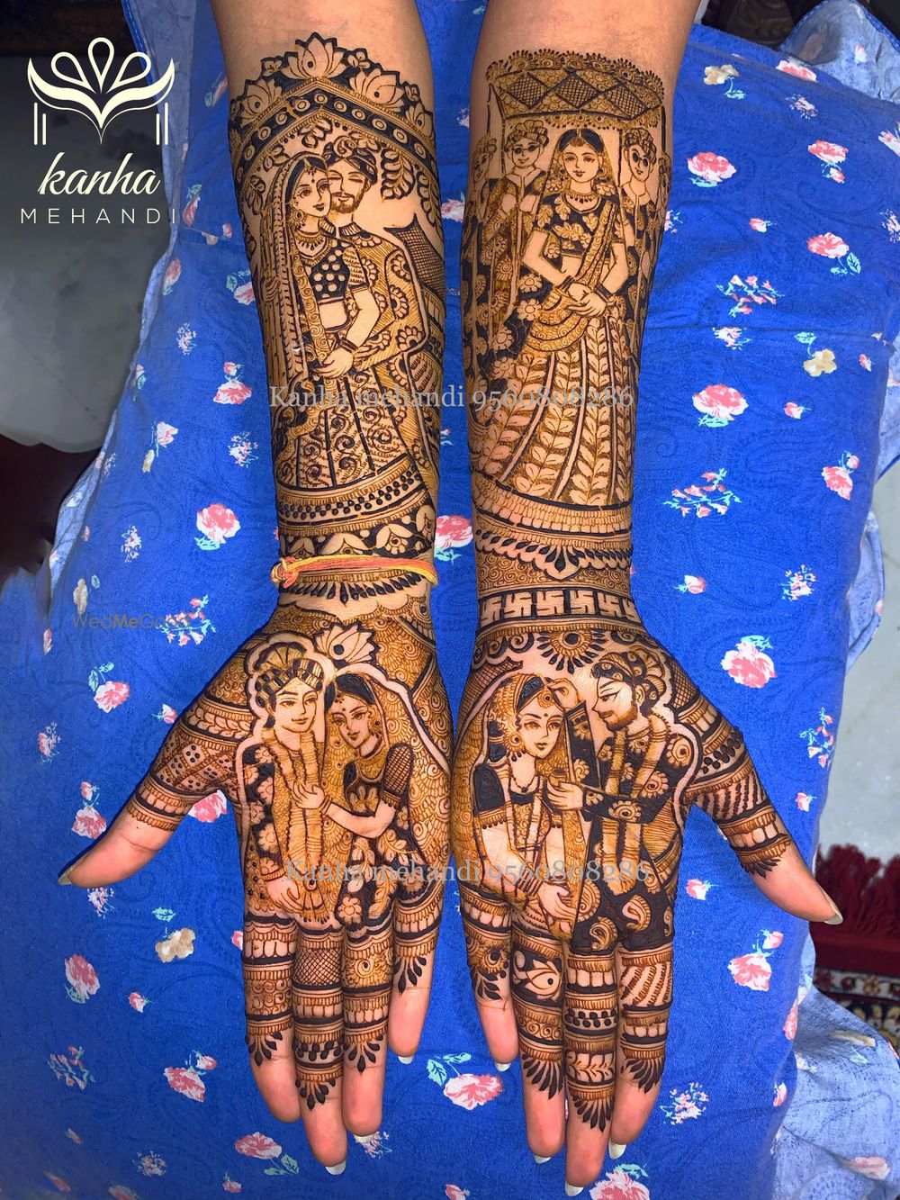 Photo From Bridal Mehandi - By Kanha Mehendi Art