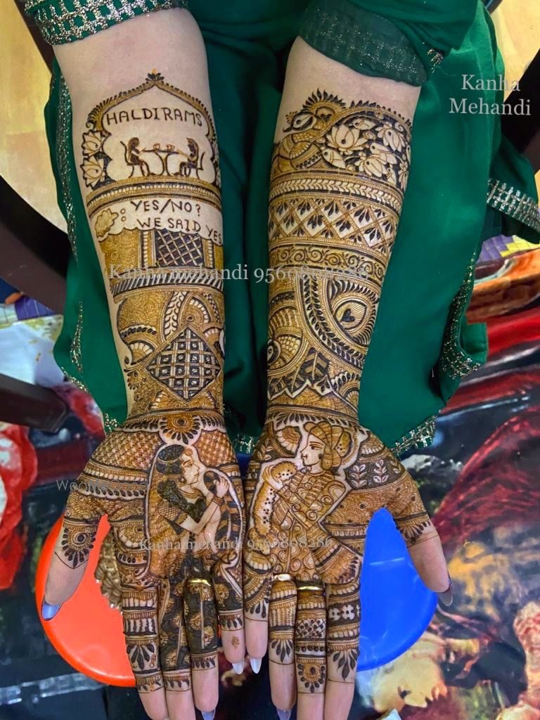 Photo From Bridal Mehandi - By Kanha Mehendi Art