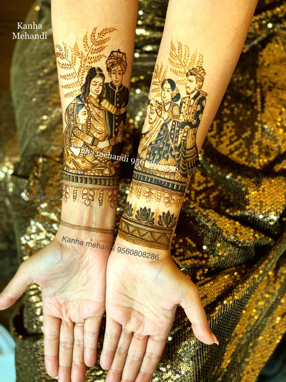 Photo From Bridal Mehandi - By Kanha Mehendi Art