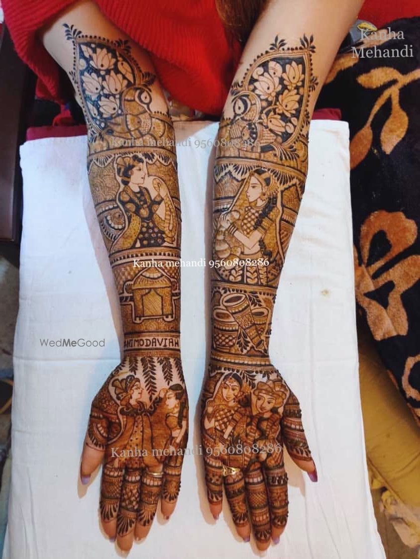 Photo From Bridal Mehandi - By Kanha Mehendi Art