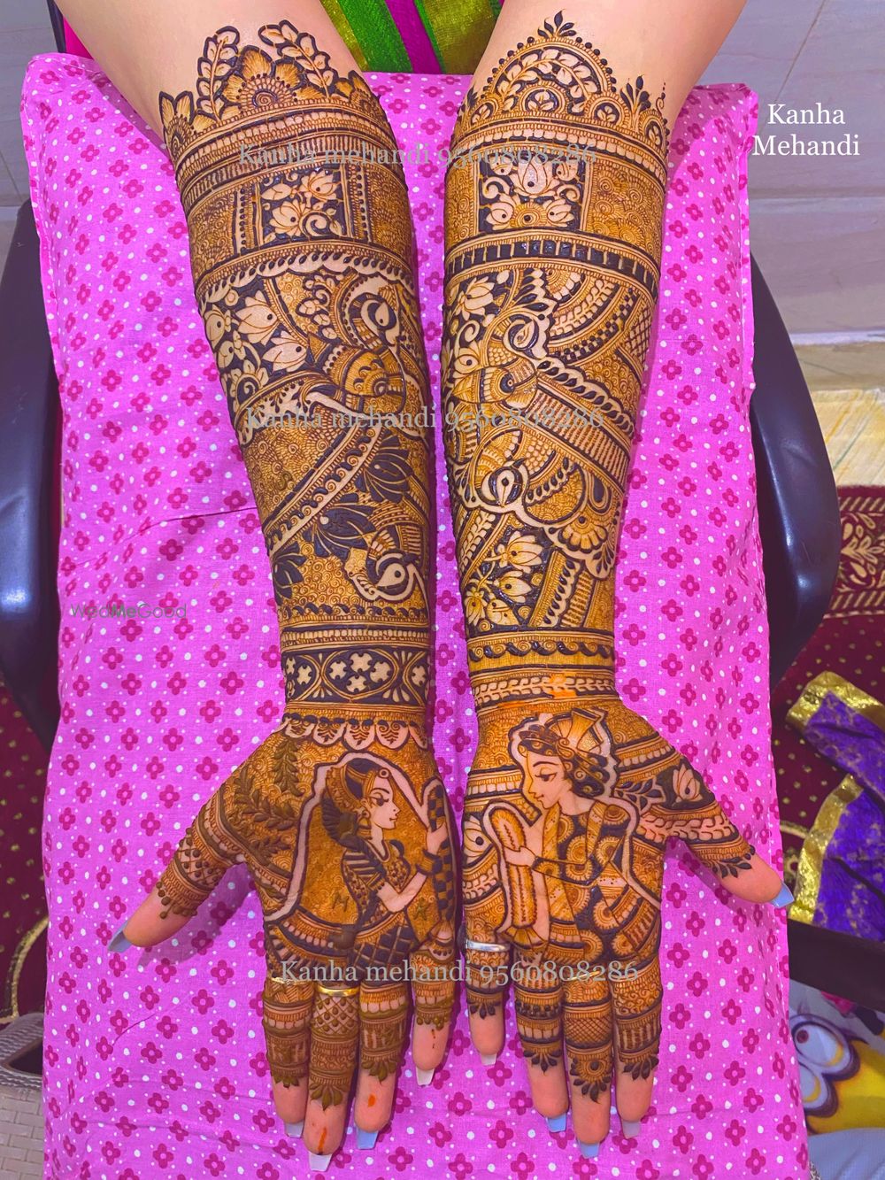 Photo From Bridal Mehandi - By Kanha Mehendi Art