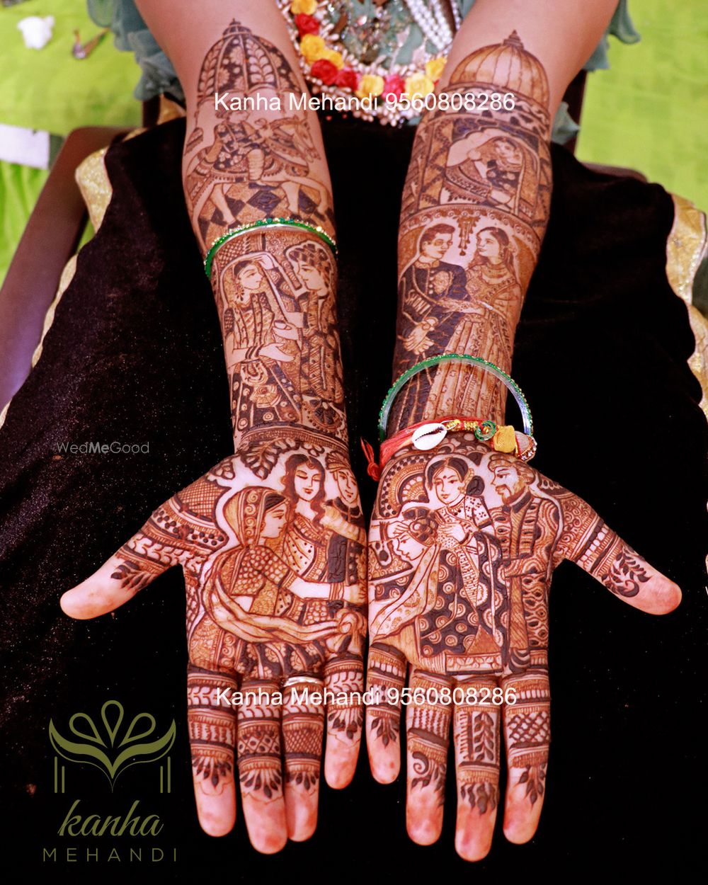 Photo From Bridal Mehandi - By Kanha Mehendi Art