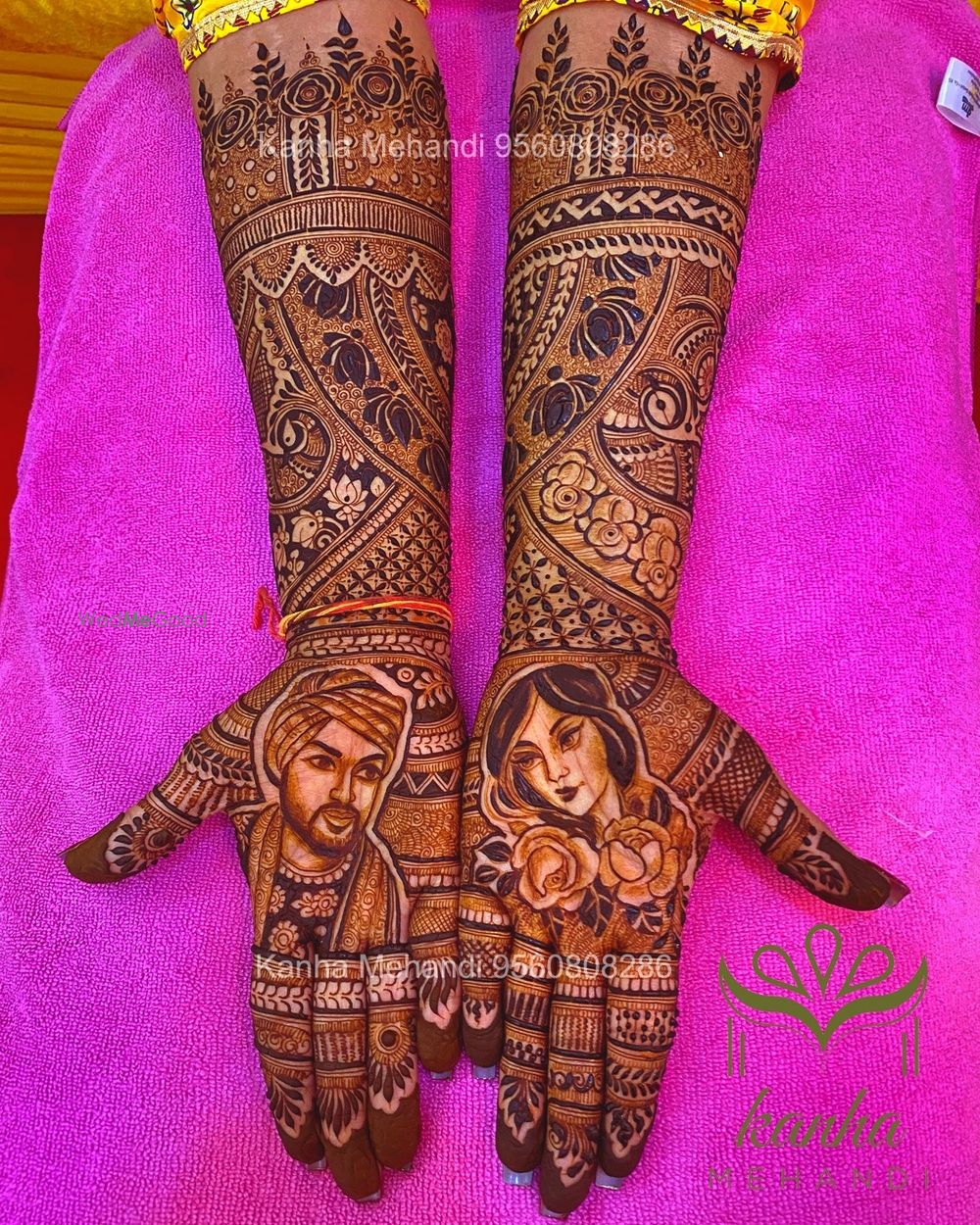 Photo From Bridal Mehandi - By Kanha Mehendi Art