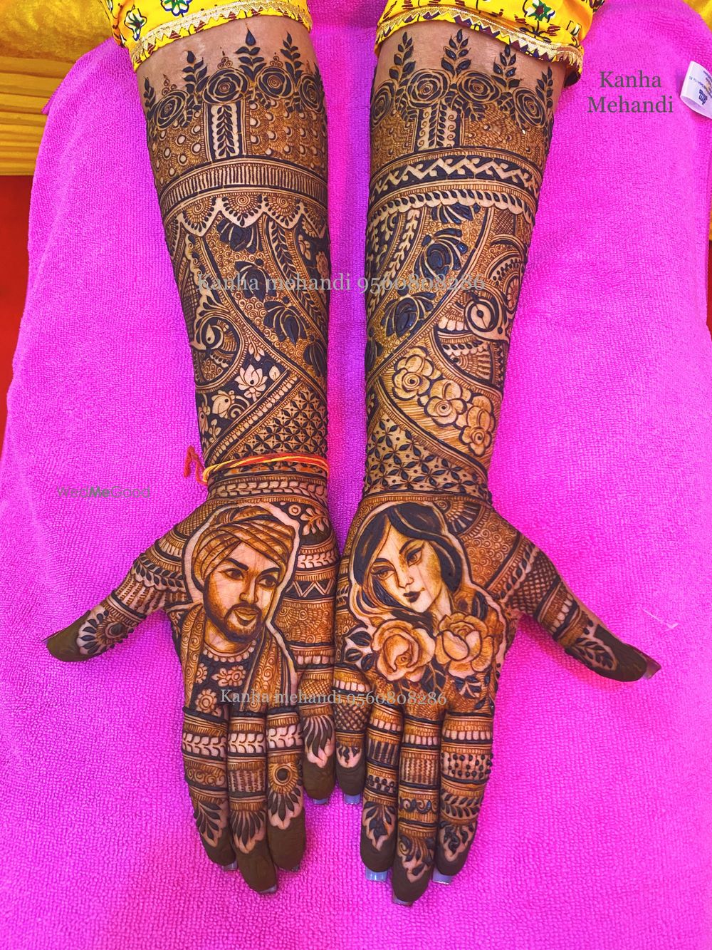 Photo From Bridal Mehandi - By Kanha Mehendi Art