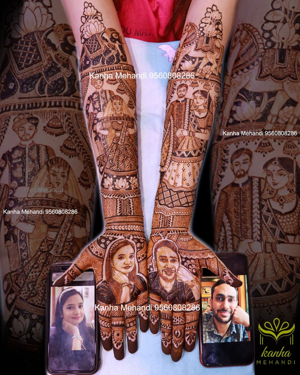 Photo From Bridal Mehandi - By Kanha Mehendi Art