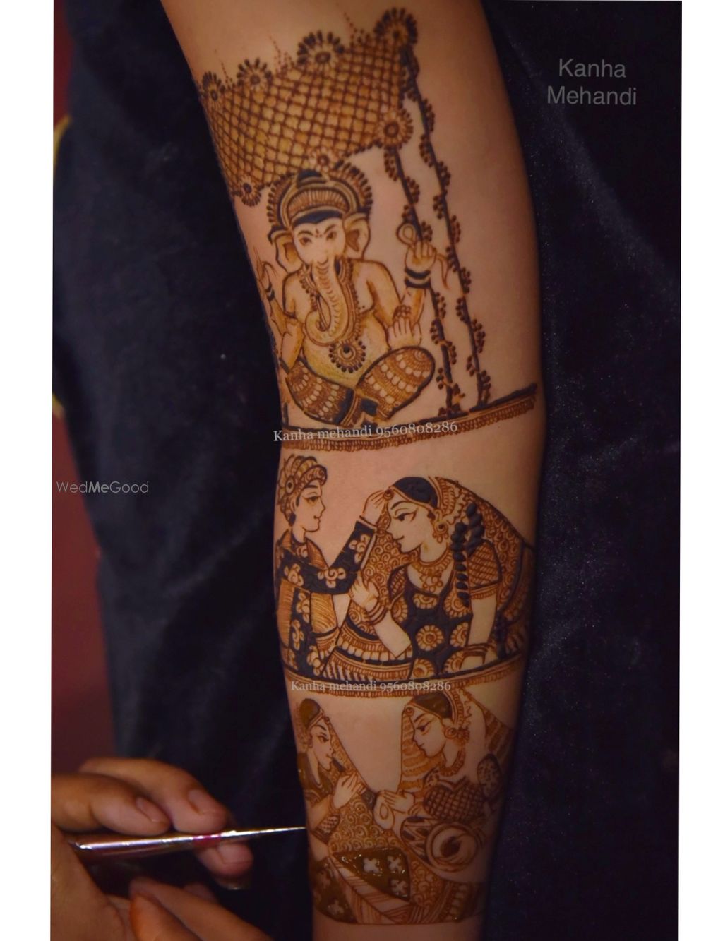 Photo From Bridal Mehandi - By Kanha Mehendi Art