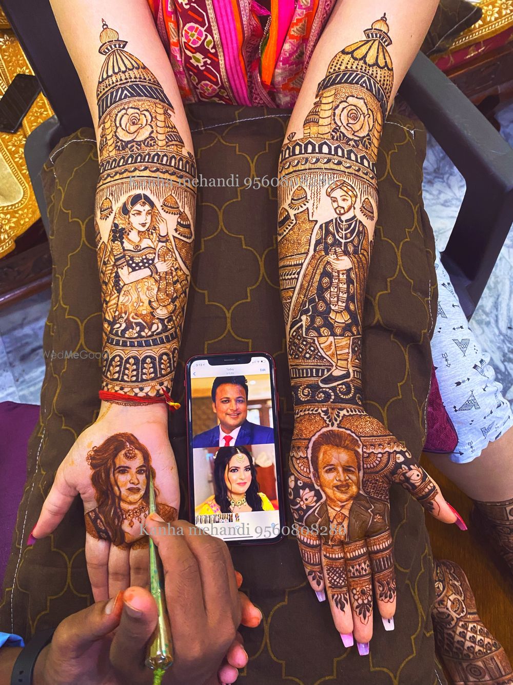 Photo From Bridal Mehandi - By Kanha Mehendi Art