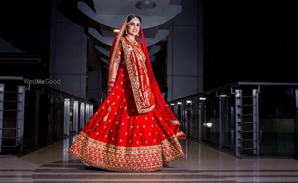 Red Bridal Lehenga Photo