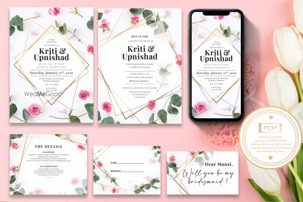 Photo From Wedding Stationery  - By Posh Invites