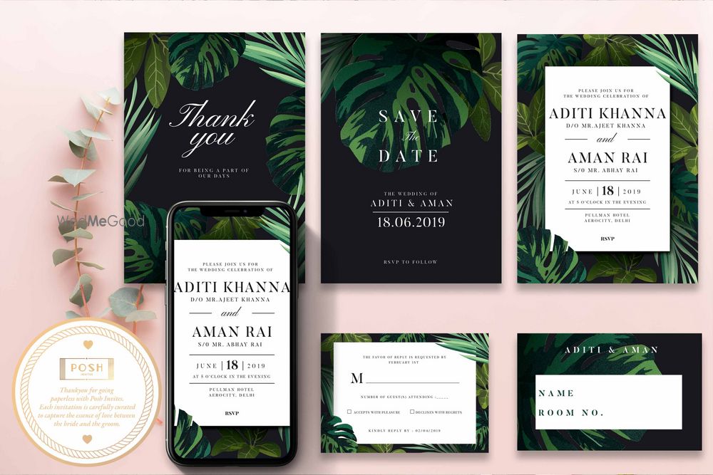 Photo From Wedding Stationery  - By Posh Invites