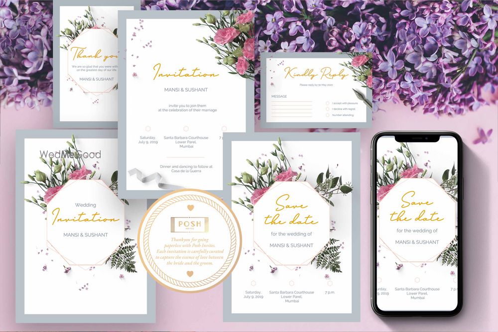 Photo From Wedding Stationery  - By Posh Invites