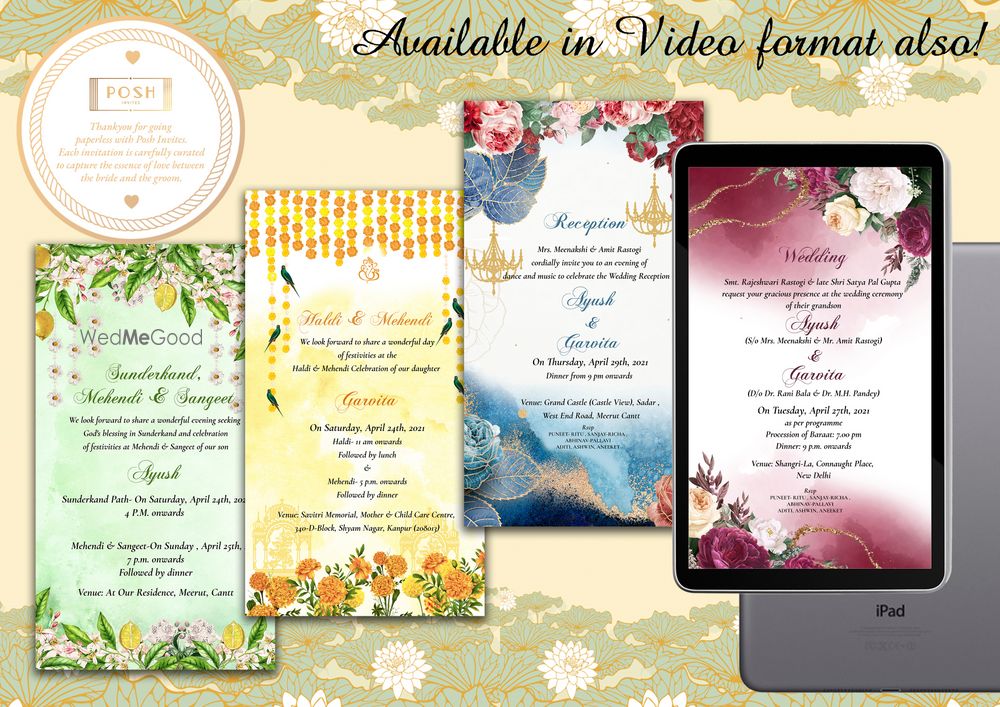 Photo From Traditional Invites - By Posh Invites