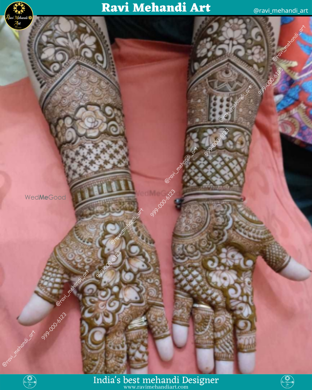 Photo From Bridal Mehandi - By Ravi Mehandi Art