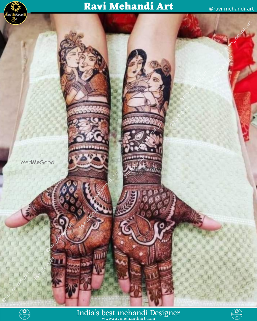 Photo From Bridal Mehandi - By Ravi Mehandi Art